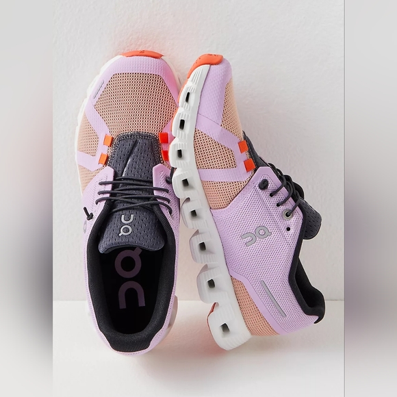 On Running Shoes - On Running Cloud 5 Push Women's Sneakers NEW Size 9 Fiji/Rose